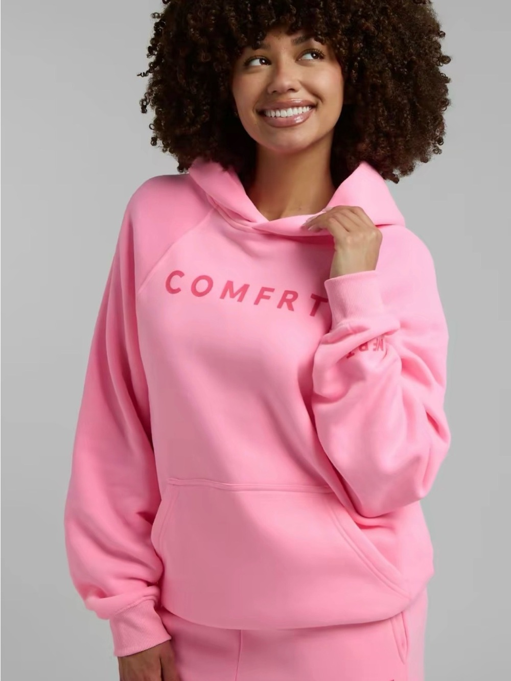 Comfort CANDY PINK ! Tranquil hoodie